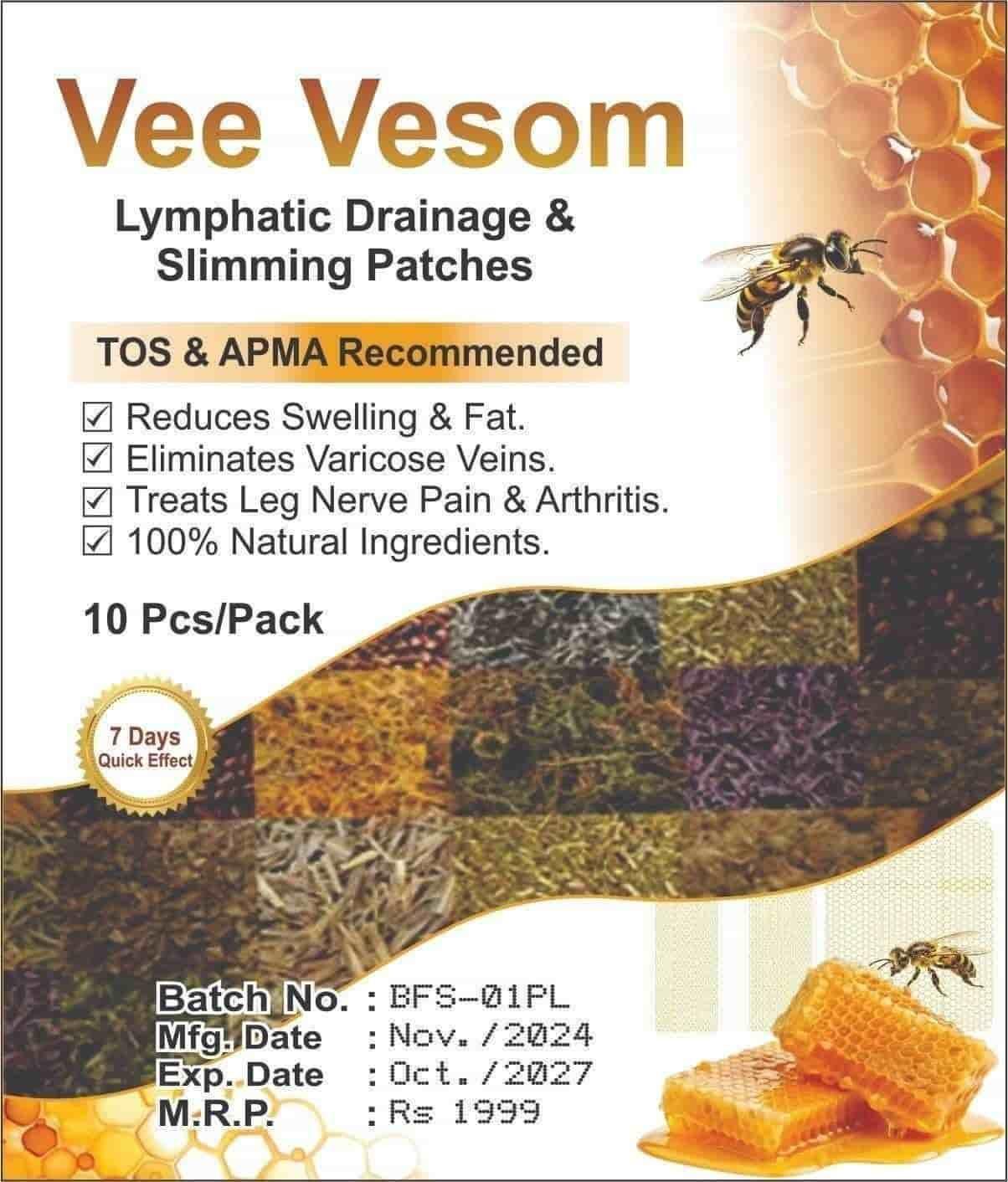 Bee Venom Patches! (10 Patches)