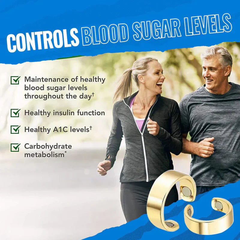Sugar & fat Control Magnetic Ring (Buy 1 Get 1 Freeš„) man & woman